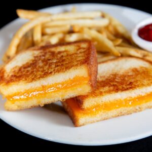 Grilled Cheese with fries