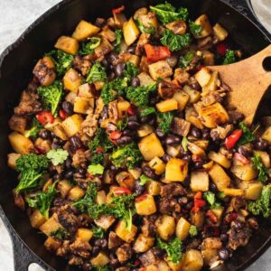 Southwest Vegan Breakfast Hash